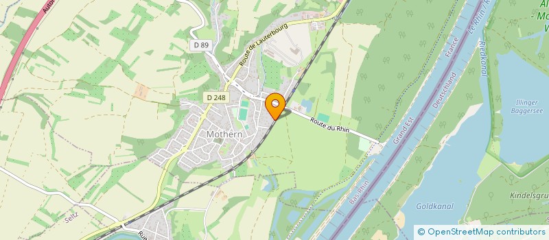 localisation de l'entreprise AE IMMO  MOTHERN