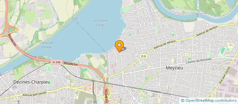 localisation de l'entreprise AE IMMOBILIER  MEYZIEU