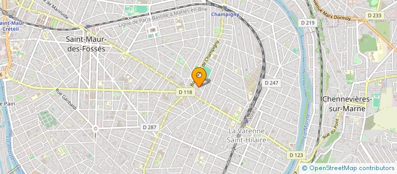 localisation de l'entreprise AE-KARAGIC à SAINT-MAUR-DES-FOSSES