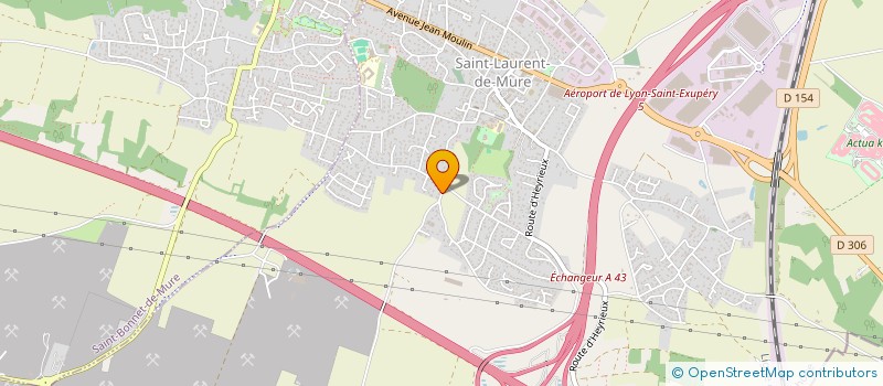 localisation de l'entreprise AE LABTECH  SAINT-LAURENT-DE-MURE
