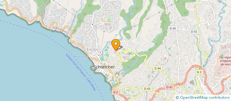 localisation de l'entreprise AE NET SERVICES à SCHŒLCHER