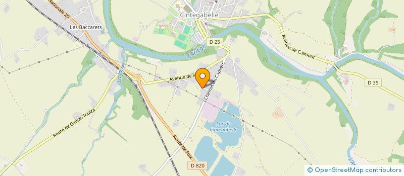 localisation de l'entreprise AE OCCITANIE à CINTEGABELLE
