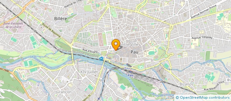 localisation de l'entreprise AE PRODUCTION à PAU