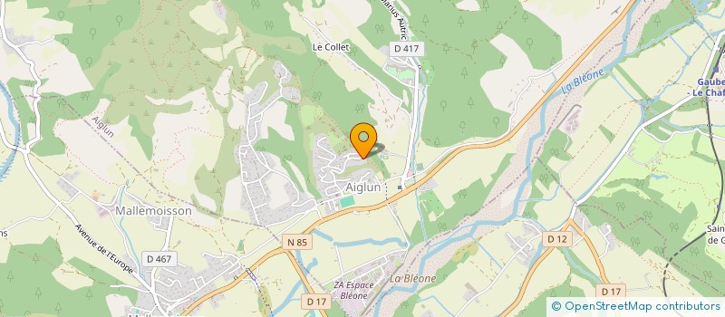localisation de l'entreprise AE RAPID'SERVICES à DIGNE-LES-BAINS