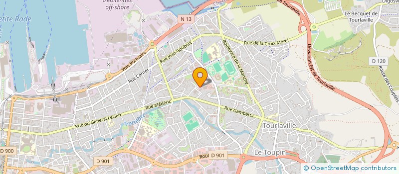 localisation de l'entreprise AE SALENGRO  CHERBOURG-EN-COTENTIN