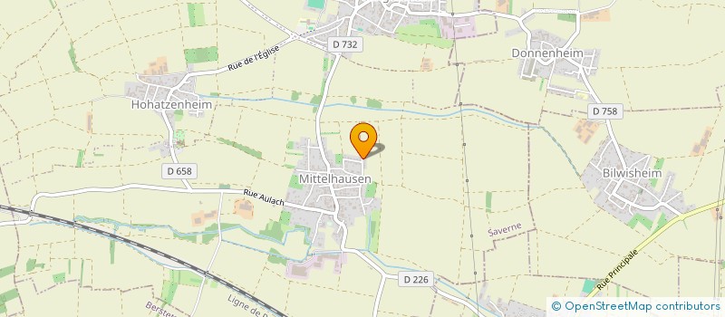 localisation de l'entreprise AE SERVICES  DONNENHEIM