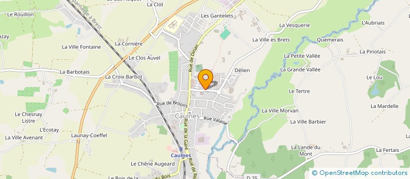 localisation de l'entreprise AE-T ENERGY à CAULNES