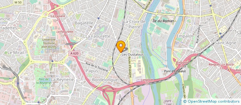 localisation de l'entreprise AE TECHNOLOGIES à TOULOUSE