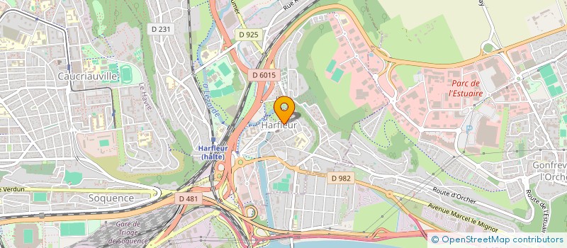 localisation de l'entreprise AE VIDEO PLUS à HARFLEUR