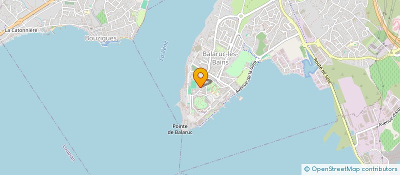 localisation de l'entreprise AEA  BALARUC-LES-BAINS