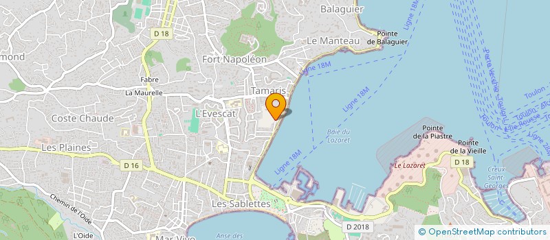 localisation de l'entreprise AEA INVESTISSEMENTS à LA SEYNE-SUR-MER
