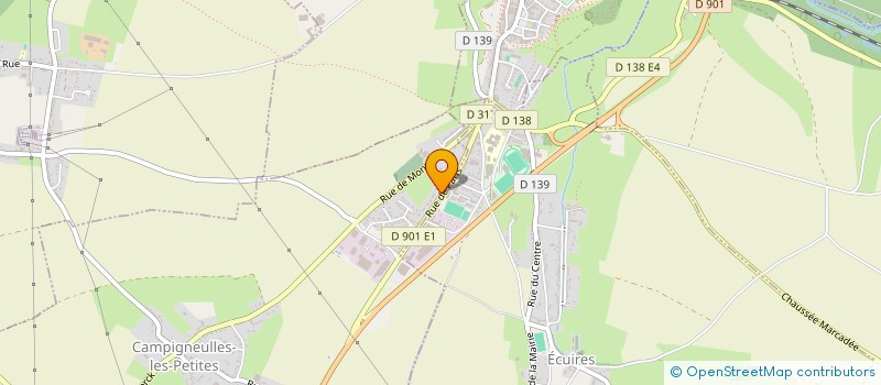 localisation de l'entreprise AEAB  CAMPIGNEULLES-LES-PETITES