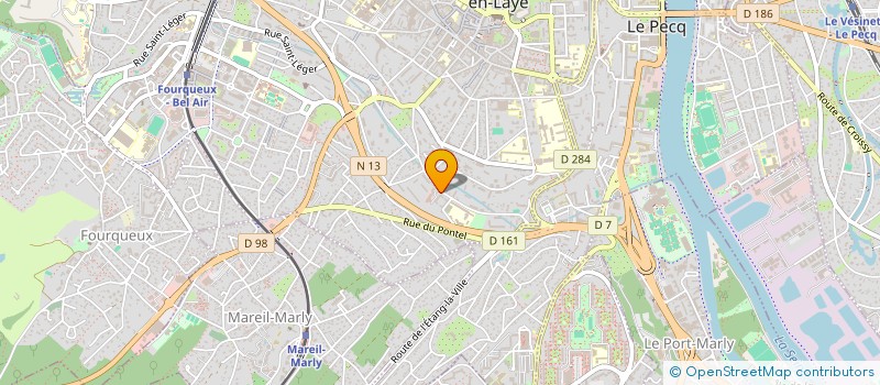 localisation de l'entreprise AEB HOLDING  SAINT-GERMAIN-EN-LAYE