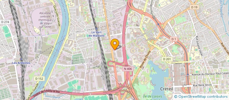 localisation de l'entreprise AEB INGENIERIE ET CONSEIL  CRETEIL