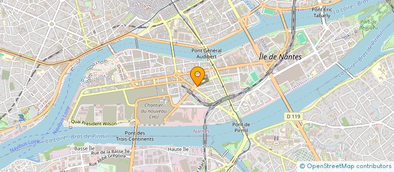 localisation de l'entreprise AEB PARTICIPATIONS à NANTES