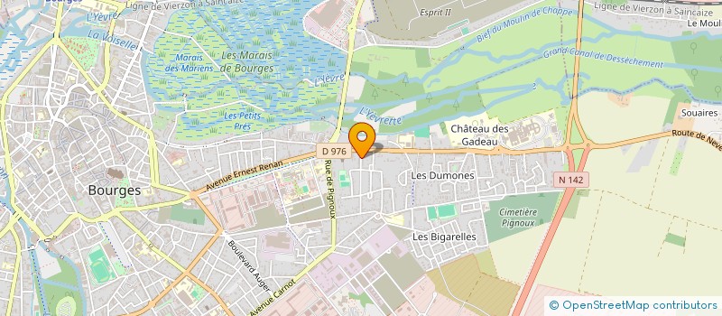 localisation de l'entreprise AEB PRODUCTION à BOURGES