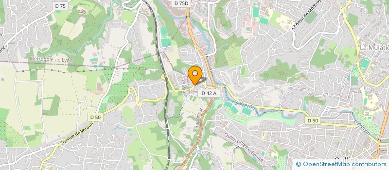 localisation de l'entreprise AEBC  LYON