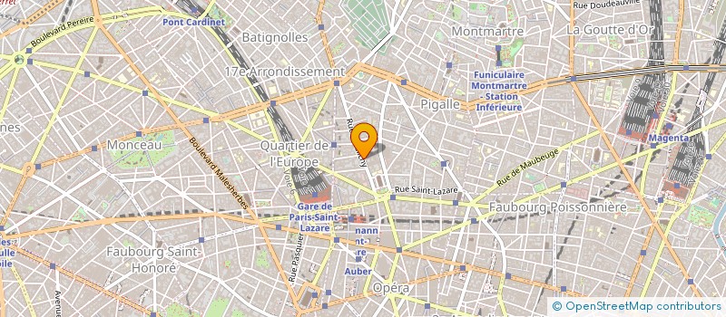 localisation de l'entreprise AEBH PUB  PARIS