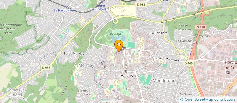 localisation de l'entreprise AEC à LES ULIS