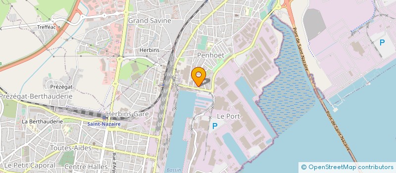 localisation de l'entreprise AEC  SAINT-NAZAIRE