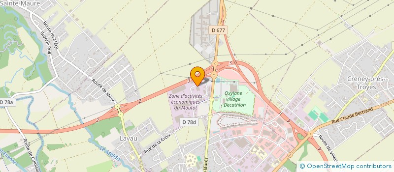 localisation de l'entreprise AEC CONSEIL DEVELOPPEMENT  LAVAU