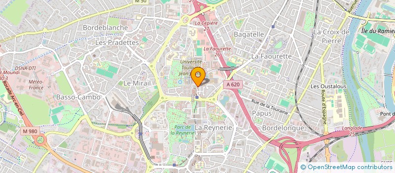 localisation de l'entreprise AEC CONSTRUCTIONS à TOULOUSE
