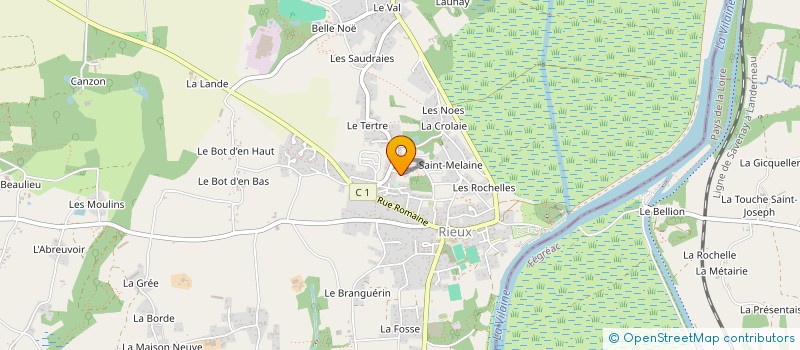 localisation de l'entreprise AEC ENVIRONNEMENT  RIEUX