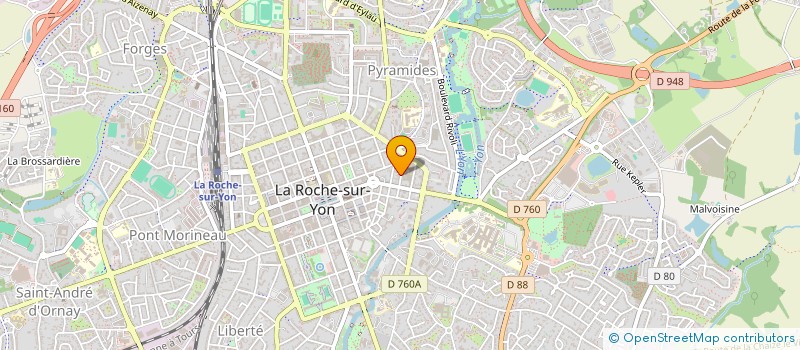 localisation de l'entreprise AEC FREDERIC BONNARD à LA ROCHE-SUR-YON