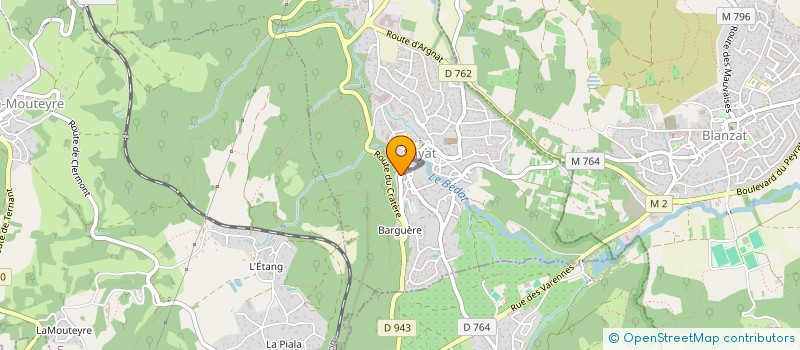 localisation de l'entreprise AEC GROUPE  SAYAT