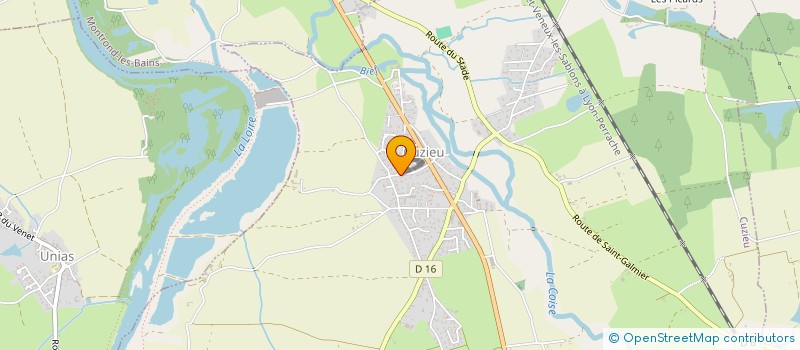 localisation de l'entreprise AEC IMMO  CUZIEU