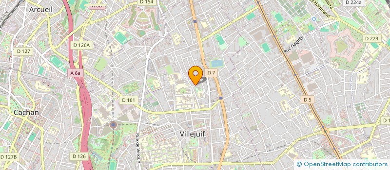 localisation de l'entreprise AEC NGUYEN à VILLEJUIF
