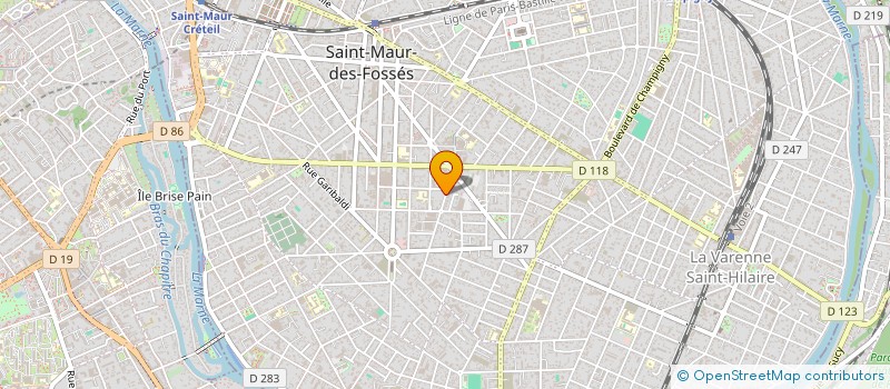 localisation de l'entreprise AEC-REPUBLIQUE à SAINT-MAUR-DES-FOSSES