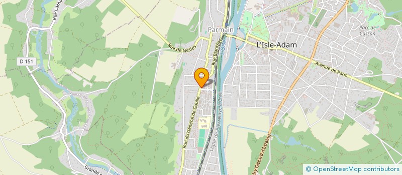 localisation de l'entreprise AEC SERVICES  PARMAIN