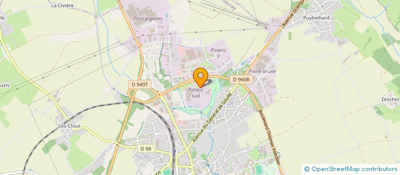 localisation de l'entreprise AEC SERVICES à CHANTONNAY