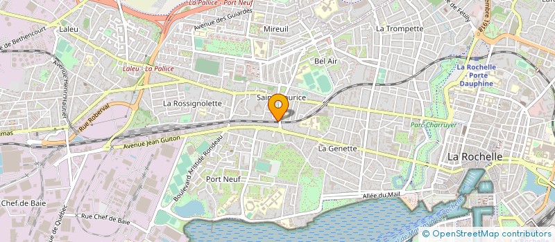 localisation de l'entreprise AEC TECH à LA ROCHELLE