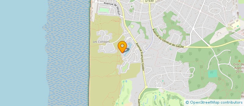 localisation de l'entreprise AECLAU à LE TOUQUET-PARIS-PLAGE