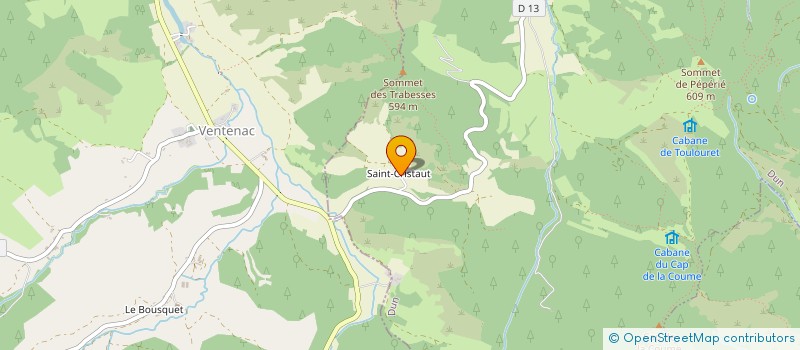 localisation de l'entreprise AECO à DUN