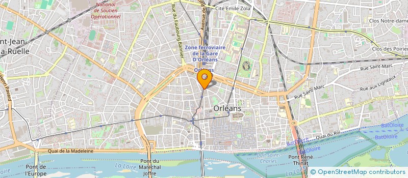 localisation de l'entreprise AECONOMIA à ORLEANS