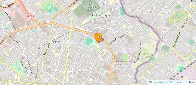 localisation de l'entreprise AECTIS à TOURCOING