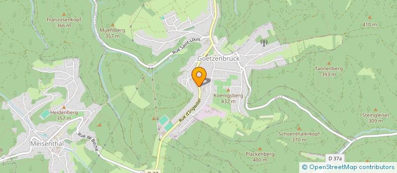 localisation de l'entreprise AED  GOETZENBRUCK