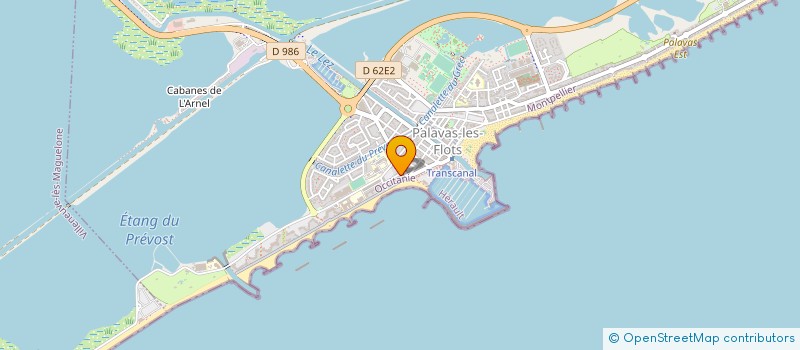 localisation de l'entreprise AED à PALAVAS-LES-FLOTS