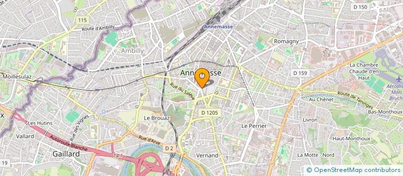 localisation de l'entreprise AED ASSISTANCE AUX ENFANTS EN DIFFICULTE à ANNEMASSE