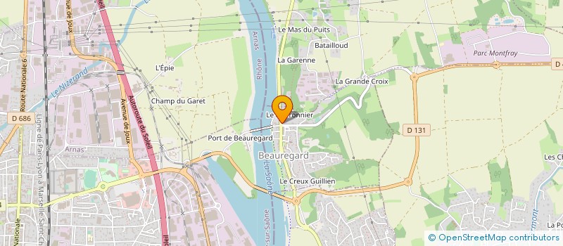 localisation de l'entreprise AED CONCEPT à BEAUREGARD
