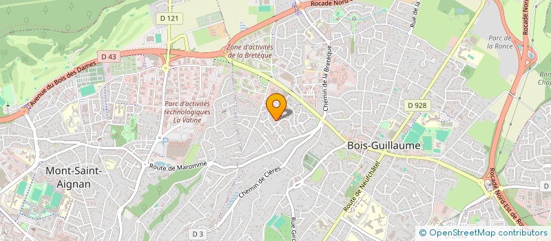 localisation de l'entreprise AED CONSEILS à BOIS-GUILLAUME