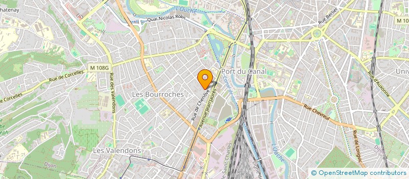 localisation de l'entreprise AED ENERGIES à DIJON