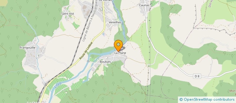 localisation de l'entreprise AED IONOMAT à LA TOUR-SUR-ORB