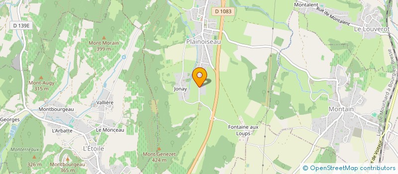 localisation de l'entreprise AEDAN  PLAINOISEAU