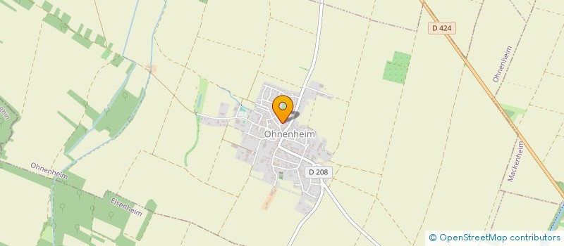 localisation de l'entreprise AEDIFI BIM  OHNENHEIM