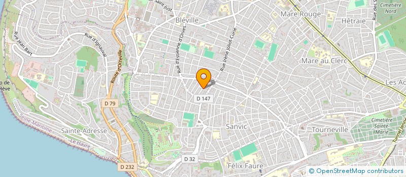 localisation de l'entreprise AEDIFIA  LE HAVRE