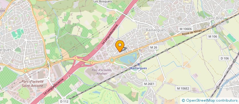 localisation de l'entreprise AEDIFICANDI à BAILLARGUES